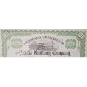 1916. CHICAGO ROCK ISLAND AND PACIFIC RAILWAY COMPANY. 10 000 USD.