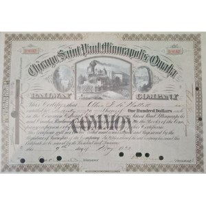 1922. CHICAGO SAINT PAUL AND MINNEAPOLIS RAILWAY COMPANY.