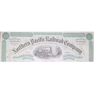 1893. NORTHERN PACIFIC RAILROAD COMPANY. 10.000 USD.