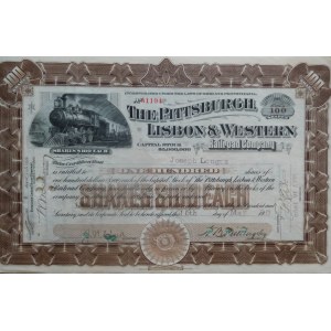 1906. PITTSBURGH, LISBON AND WESTERN RAILROAD COMPANY.