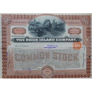 1911. ROCK ISLAND COMPANY. 1000 USD.