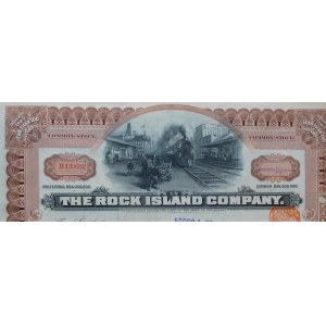 1911. ROCK ISLAND COMPANY. 1000 USD.