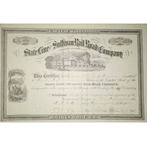 1943. STATE LINE AND SULLIVAN RAILROAD COMPANY $10,000.