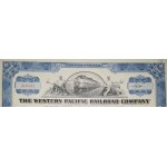 1952-1957. WESTERN PACIFIC RAILROAD COMPANY. KALIFORNIA. 2 AKCJE.