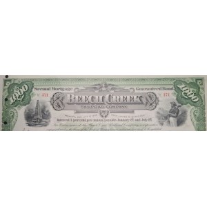 1925. BEECH CREEK RAILROAD COMPANY. $1,000.