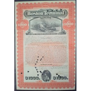 1896. BOSTON TERMINAL COMPANY. $1,000.