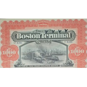 1896. BOSTON TERMINAL COMPANY. $1,000.