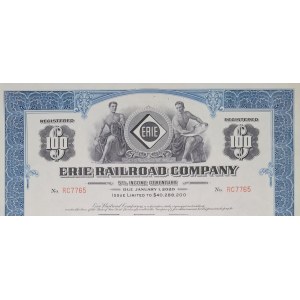 1955. ERIE RAILROAD COMPANY. $100.