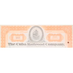 1908. CUBA RAILROAD COMPANY. 1000 USD.
