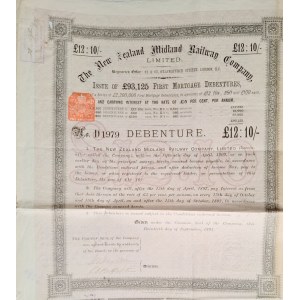 1895. NEW ZEALAND MIDLAND RAILWAY LIMITED.