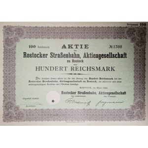 1923–1928. [ROSTOCK TRAMS. SAXON TRAMS] ROSTOCKER STRASSENBAHN. SACHSISCHEN STRASSENBAHN.