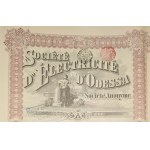 1910. ELECTRICITY AND TRAMS IN ODESSA. 2 SHARES.