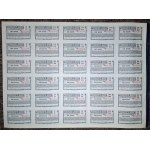 1910. INVESTMENT SET - 10 x NATIONAL RAILWAYS OF MEXICO. UNPAID.