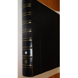 ALBUM GRANDE CON CUSTODIA LEUCHTTURM + 10 SEPARATORI.