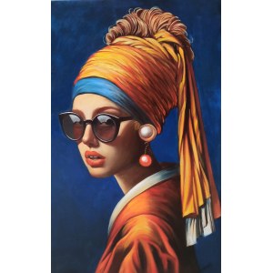 Tomasz Bednarski, Interpretation of Woman with a Pearl.