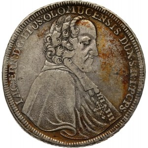 Austria, Ołomuniec - biskupstwo, Jakub Ernest Graf von Liechtenstein-Castelcorn, talar 1739, Kromieryż