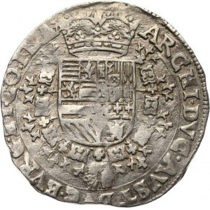 Belgium, Brabant, Alebrt and Isabella, 1/4 Patagon 1612, Brugge