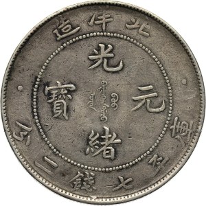 Chiny, Chihli (Pei-Yang), dolar, rok 34 (1908)