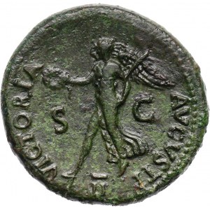 Cesarstwo Rzymskie, Neron 54-68, dupondius, Rzym