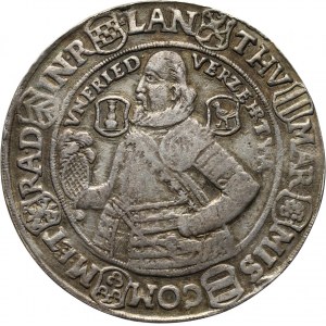 Germany, Sachsen-Coburg-Eisenach, Johann Casimir and Johann Ernst, Taler 1624, Saalfeld