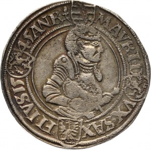 Germany, Saxony, Johann Friedrich I and Moritz, Taler 1545, Annaberg
