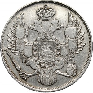 Rosja, Mikołaj I, 3 ruble 1835 СПБ, Petersburg