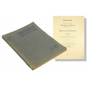 Otto Helbing, katalog aukcyjny, Sammlung Polnischer Munzen und Medaillen Sigismund von Chełmiński Szarawka, Monachium, 25 kwietnia 1904