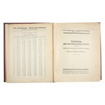Felix Schlessinger, katalogi aukcyjne, trzy katalogi w zbiorczej oprawie, 1929-1930