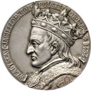 Medal z 1910 roku, Władyslaw Jagiełło, 500. rocznica Bitwy pod Grunwaldem, autorstwa Ignacego Wróblewskiego