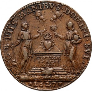 Henryk Walezy, pośmiertny medal z 1627 roku, autorstwa Pierre Regnier’a