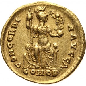 Cesarstwo Rzymskie, Arkadiusz 383-408, solidus, Konstantynopol