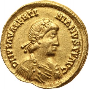 Roman Empire, Valentinian III 425-455, solidus, Ravenna