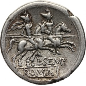 Republika Rzymska, L. Sempronius Pitio, denar 148 p.n.e., Rzym