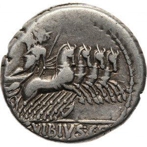 Roman Republic, C. Vibus C. F. Pansa, Denar 148 BC, Rome