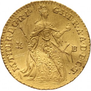 Hungary, Maria Theresia, Ducat 1755 KB, Kremnitz