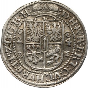 Prusy Książęce, Jerzy Wilhelm, ort 1624, Królewiec