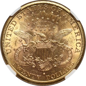Stany Zjednoczone Ameryki, 20 dolarów 1887 S, San Francisco