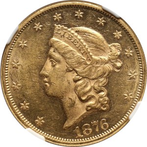 Stany Zjednoczone Ameryki, 20 dolarów 1876, Filadefia