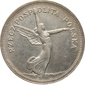 II RP, 5 złotych 1928, Bruksela, Nike