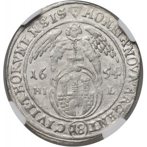 Jan II Kazimierz, ort 1654 HI-L, Toruń