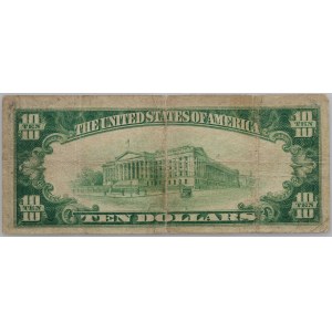 Stany Zjednoczone Ameryki, 10 dolarów 1928, Gold Certificate