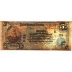 Stany Zjednoczone Ameryki, National Currency, Ohio, First National Bank of Cincinnati, 5 dolarów 1902
