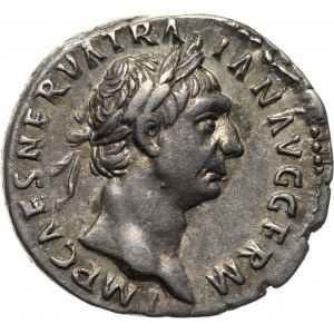 Cesarstwo Rzymskie, Trajan 98-117, denar, Rzym