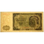 PRL, 50 złotych 1.07.1948, seria A