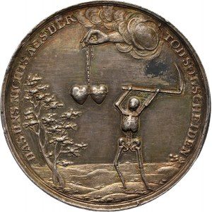 Niemcy, medal srebrny bez daty (XVII/XVIII wiek)