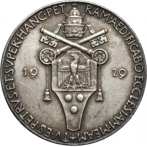 Vatican, Pius XI, Silver medal, 1929, Munich