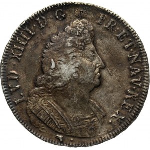 Francja, Ludwik XIV, ecu 1694 D, Lyon