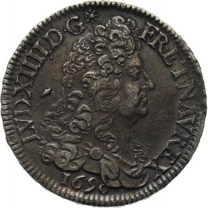 Francja, Ludwik XIV, ecu 1690 A, Paryż