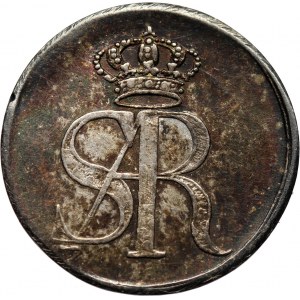 Stanisław August Poniatowski, PRÓBA, 2 grosze (półzłotek) 1771, Salamandra, Warszawa