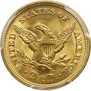 Stany Zjednoczone Ameryki, 2 1/2 dolara 1853, Filadelfia